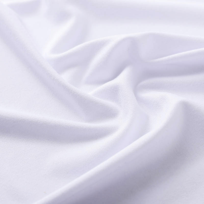 100D mliečny hodváb obojstranná chlpatá plochá handrička