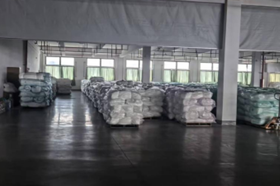 Oblasť výroby režnej látky - hotový výrobok