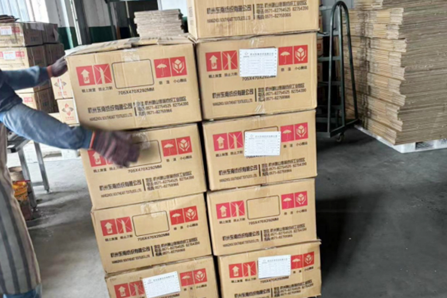 DTY výrobno-baliaca oblasť