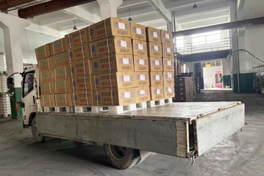 DTY výroba-sklad hotových výrobkov